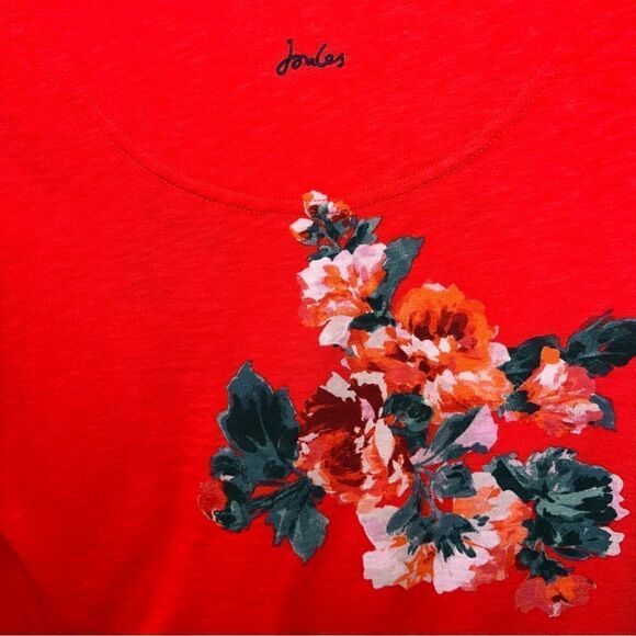 Joules Harbour Print Long Sleeve 100% cotton Jersey top size 4- never worn! NWOT - Picture 12 of 16